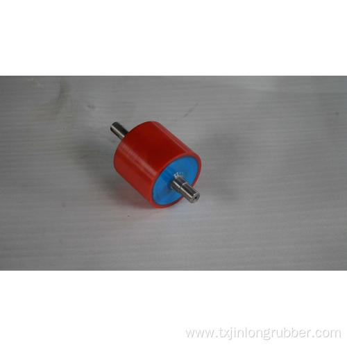 Rubber roller for driving equipment